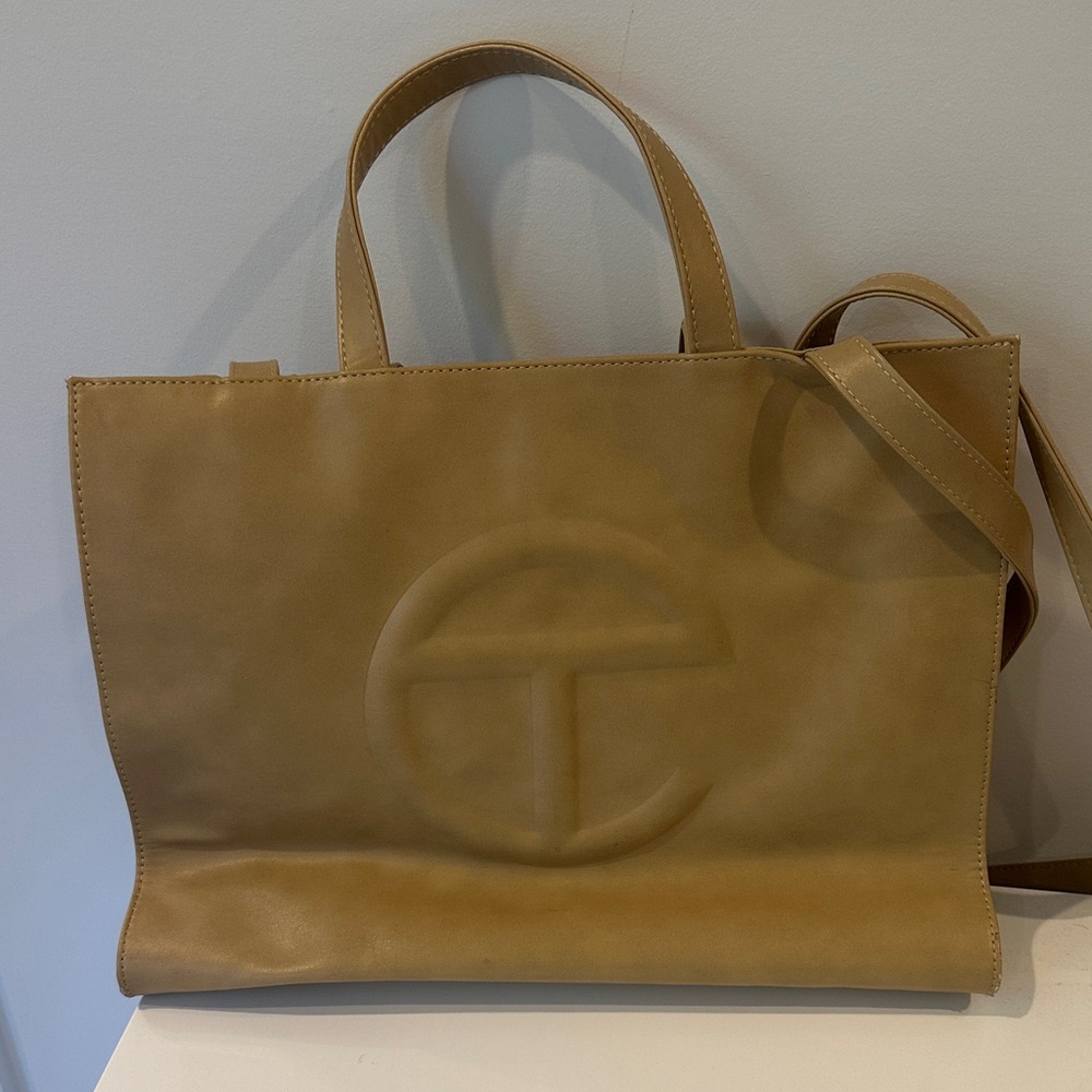 Telfar Medium Beige Tote Bag